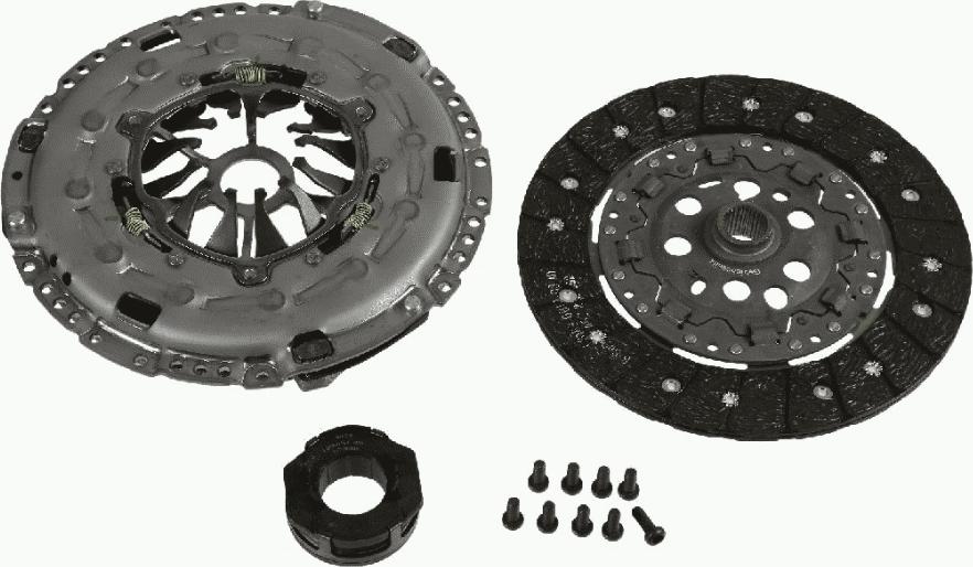 SACHS 3000 950 757 - Kit d'embrayage cwaw.fr