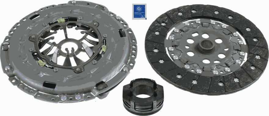 SACHS 3000 950 781 - Kit d'embrayage cwaw.fr