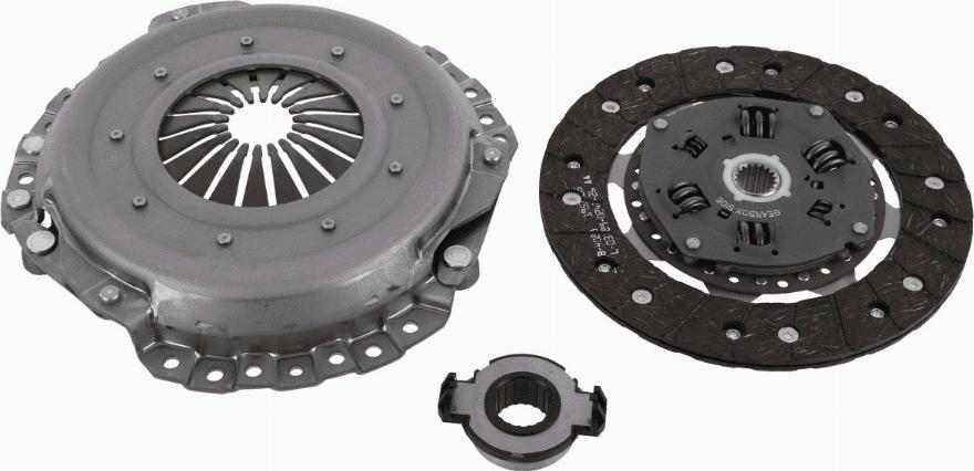 SACHS 3000 950 783 - Kit d'embrayage cwaw.fr