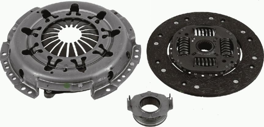 SACHS 3000 950 787 - Kit d'embrayage cwaw.fr