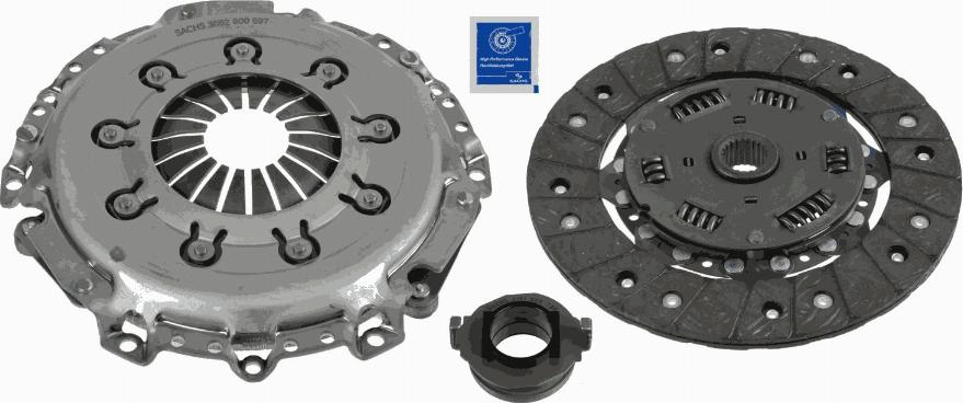 SACHS 3000 950 731 - Kit d'embrayage cwaw.fr