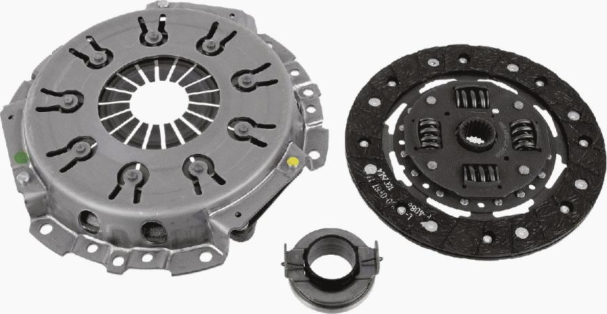 SACHS 3000 950 774 - Kit d'embrayage cwaw.fr