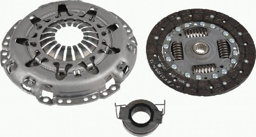 SACHS 3000 951 951 - Kit d'embrayage cwaw.fr