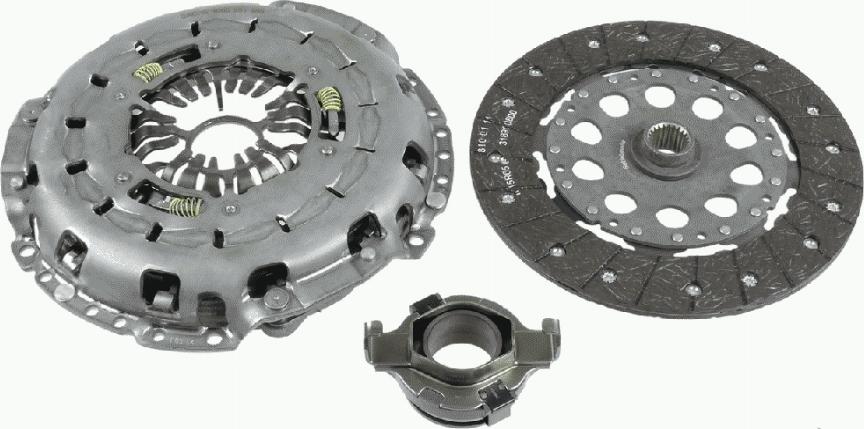 SACHS 3 000 951 985 - Kit d'embrayage cwaw.fr