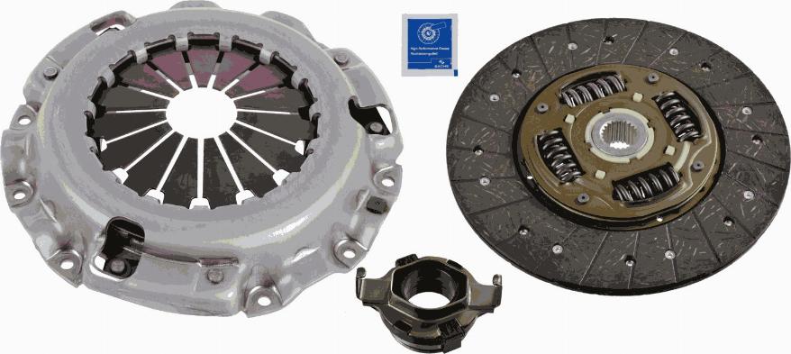 SACHS 3000 951 450 - Kit d'embrayage cwaw.fr