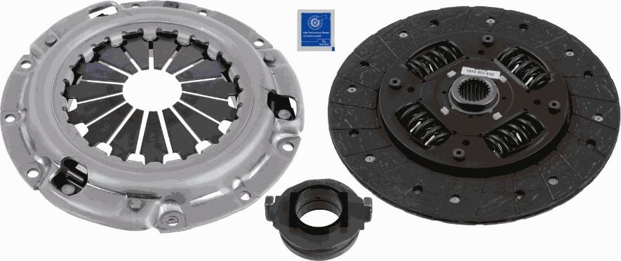 SACHS 3000 951 458 - Kit d'embrayage cwaw.fr