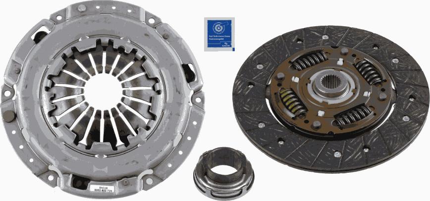 SACHS 3000 951 404 - Kit d'embrayage cwaw.fr