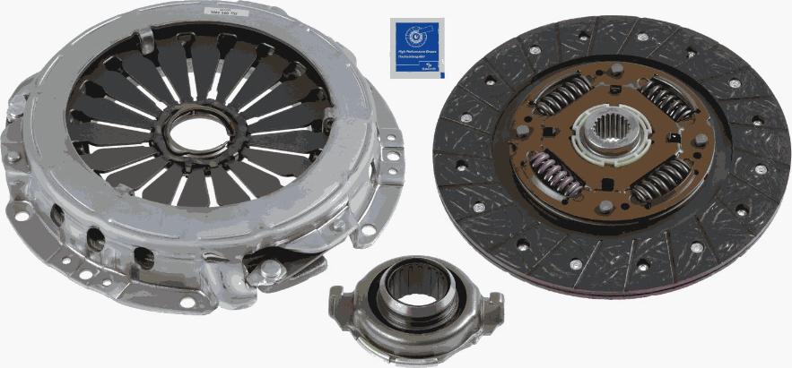 SACHS 3000 951 406 - Kit d'embrayage cwaw.fr