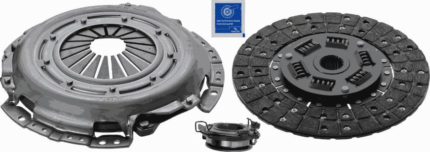 SACHS 3000 951 412 - Kit d'embrayage cwaw.fr