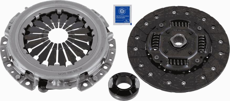 SACHS 3000 951 489 - Kit d'embrayage cwaw.fr