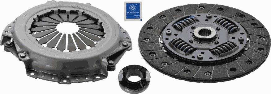 SACHS 3000 951 485 - Kit d'embrayage cwaw.fr