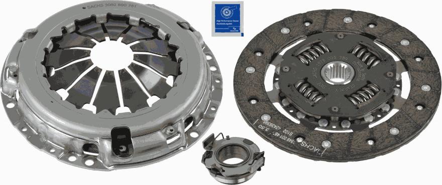 SACHS 3000 951 436 - Kit d'embrayage cwaw.fr