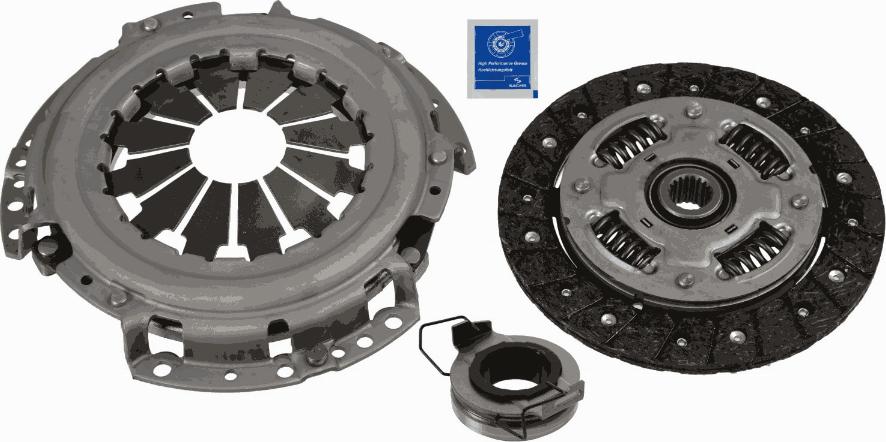 SACHS 3000 951 591 - Kit d'embrayage cwaw.fr