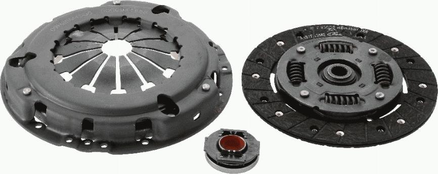 SACHS 3000 951 558 - Kit d'embrayage cwaw.fr