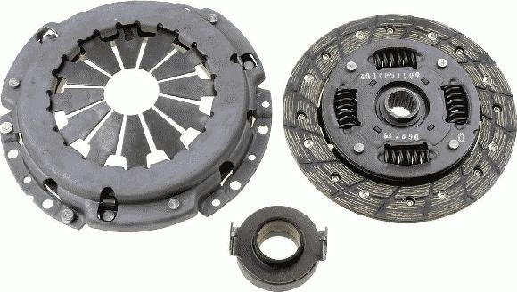 SACHS 3 000 951 506 - Kit d'embrayage cwaw.fr