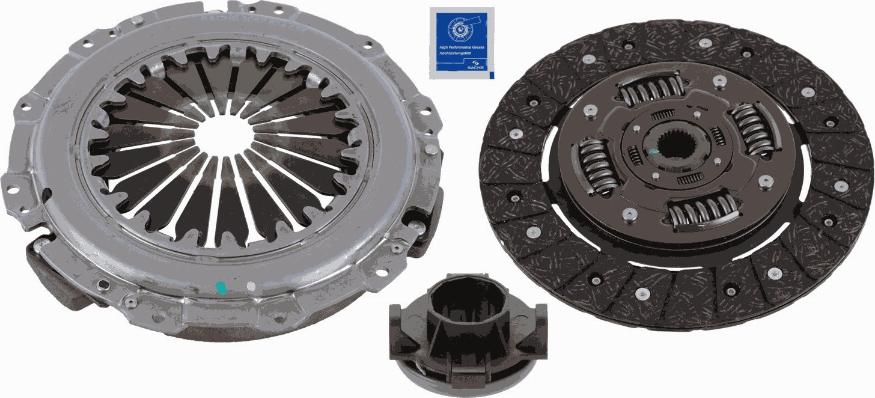 SACHS 3000 951 585 - Kit d'embrayage cwaw.fr