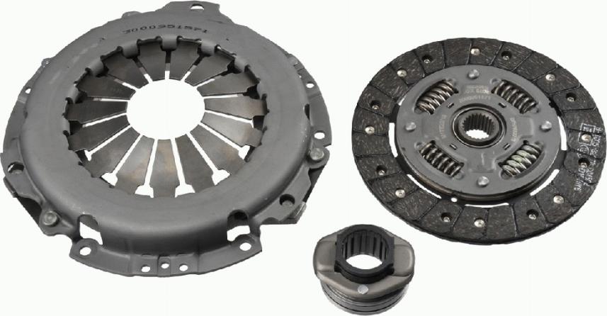 SACHS 3000 951 571 - Kit d'embrayage cwaw.fr