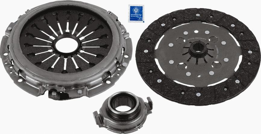 SACHS 3000951641 - Kit d'embrayage cwaw.fr