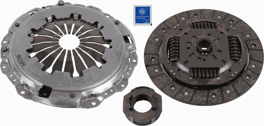 SACHS 3000 951 654 - Kit d'embrayage cwaw.fr