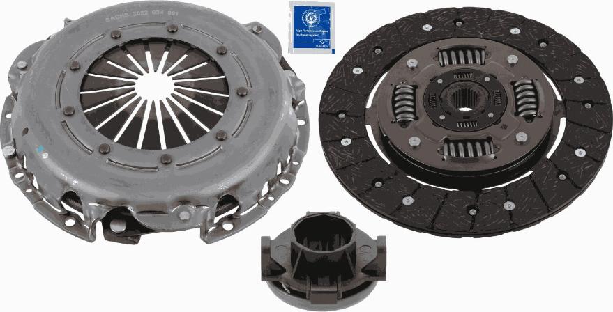 SACHS 3000 951 604 - Kit d'embrayage cwaw.fr