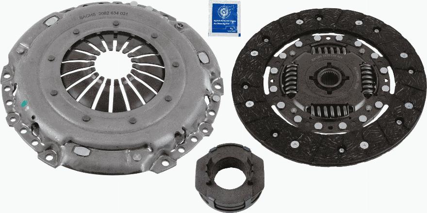 SACHS 3000 951 605 - Kit d'embrayage cwaw.fr