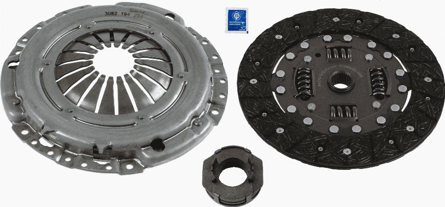 SACHS 3000 951 689 - Kit d'embrayage cwaw.fr