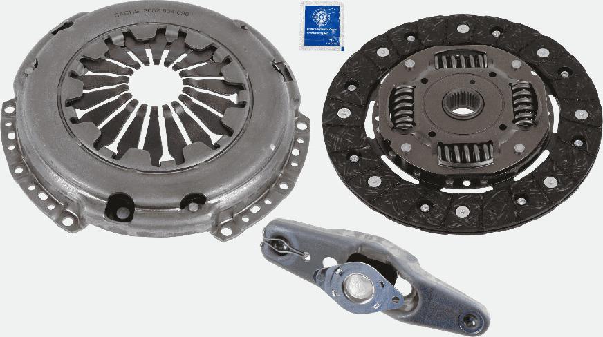 SACHS 3000 951 624 - Kit d'embrayage cwaw.fr