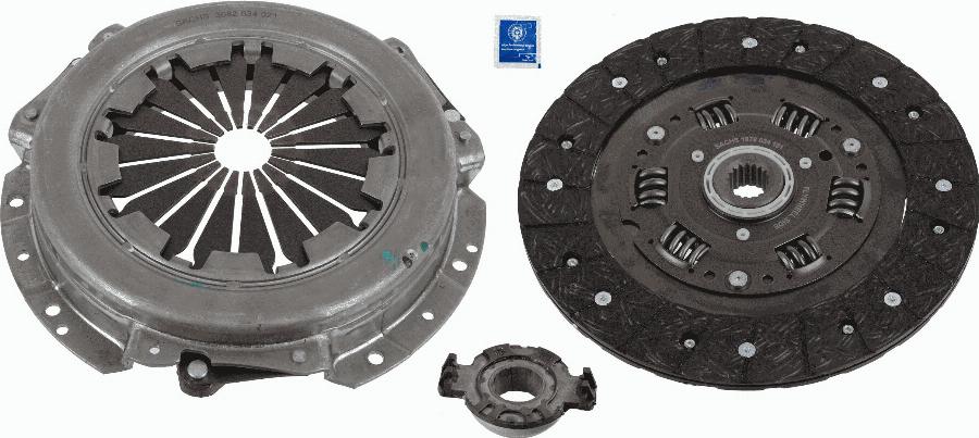 SACHS 3000 951 623 - Kit d'embrayage cwaw.fr