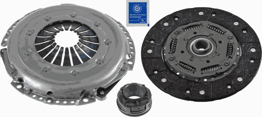 SACHS 3 000 951 055 - Kit d'embrayage cwaw.fr