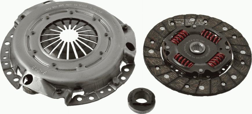 SACHS 3 000 951 069 - Kit d'embrayage cwaw.fr