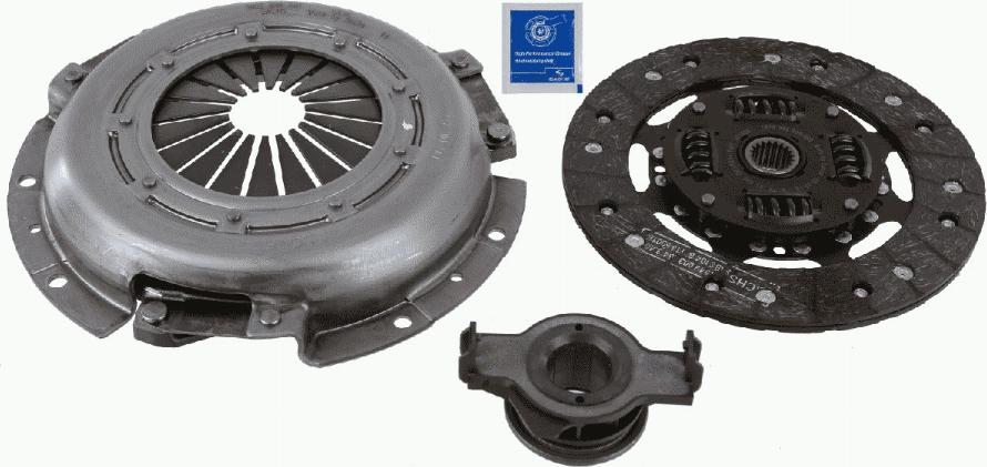 SACHS 3000951065 - Kit d'embrayage cwaw.fr