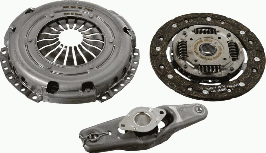 SACHS 3000 951 061 - Kit d'embrayage cwaw.fr