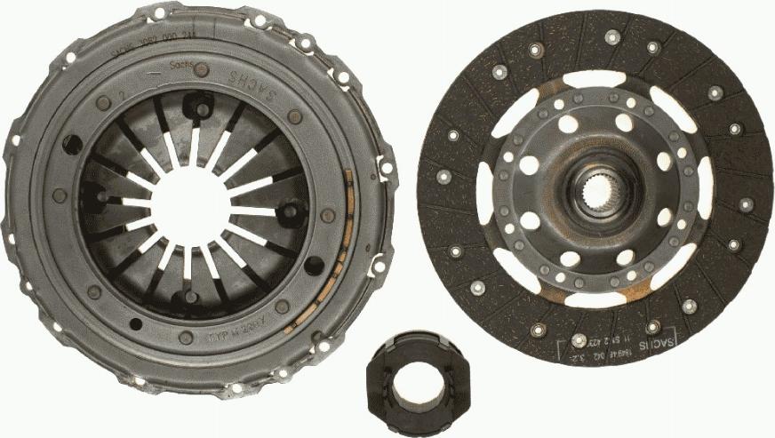 SACHS 3000 951 005 - Kit d'embrayage cwaw.fr