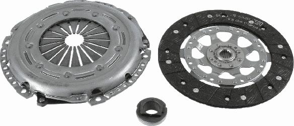 SACHS 3 000 951 013 - Kit d'embrayage cwaw.fr