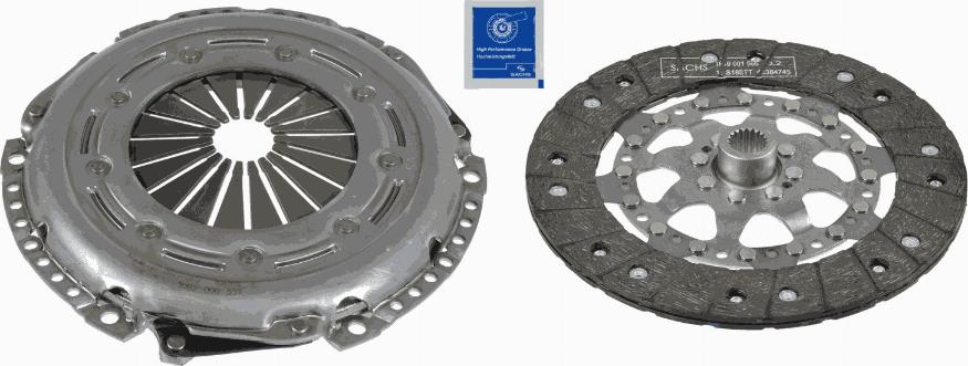 SACHS 3 000 951 086 - Kit d'embrayage cwaw.fr