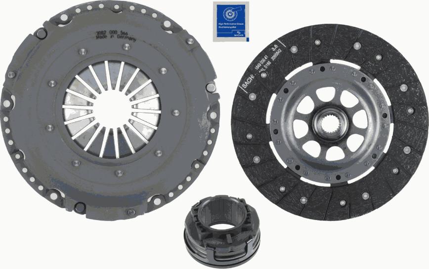 SACHS 3000 951 034 - Kit d'embrayage cwaw.fr