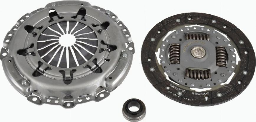 SACHS 3 000 951 125 - Kit d'embrayage cwaw.fr