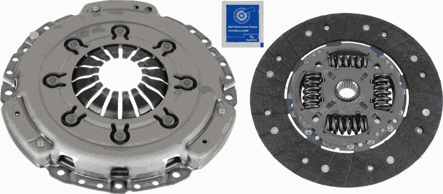 SACHS 3 000 951 126 - Kit d'embrayage cwaw.fr