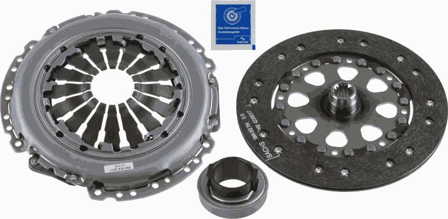 SACHS 3 000 951 174 - Kit d'embrayage cwaw.fr