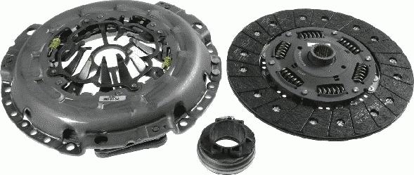 SACHS 3 000 951 848 - Kit d'embrayage cwaw.fr