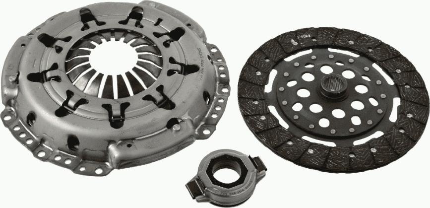 SACHS 3000 951 869 - Kit d'embrayage cwaw.fr