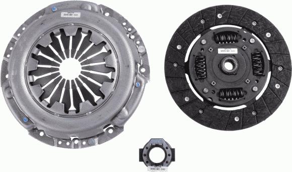 SACHS 3 000 951 340 - Kit d'embrayage cwaw.fr