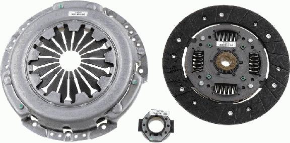 SACHS 3 000 951 348 - Kit d'embrayage cwaw.fr