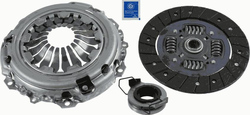 SACHS 3 000 951 369 - Kit d'embrayage cwaw.fr