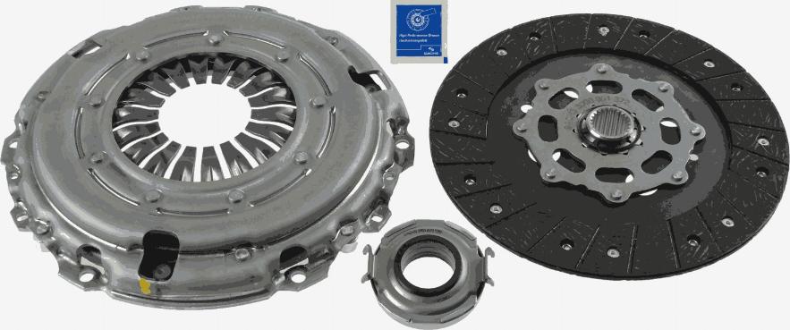 SACHS 3 000 951 366 - Kit d'embrayage cwaw.fr