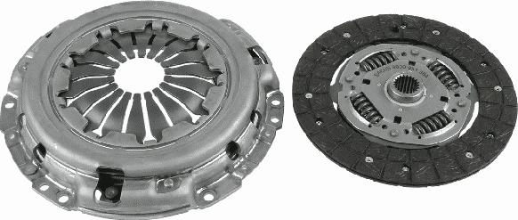 SACHS 3 000 951 389 - Kit d'embrayage cwaw.fr