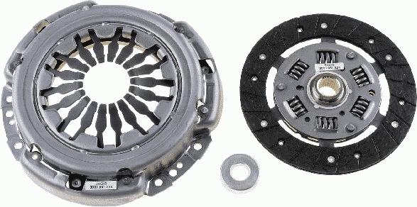 SACHS 3 000 951 324 - Kit d'embrayage cwaw.fr