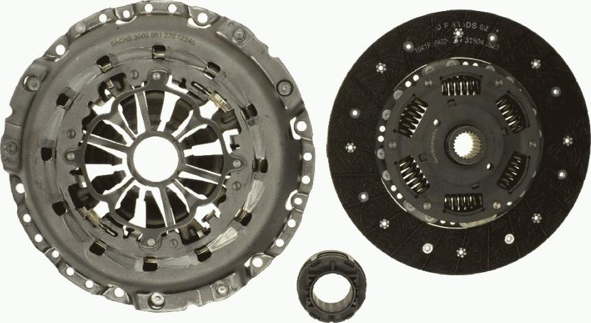 SACHS 3000 951 226 - Kit d'embrayage cwaw.fr