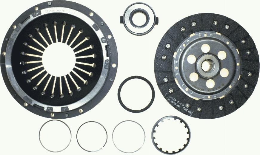 SACHS 3 000 951 791 - Kit d'embrayage cwaw.fr