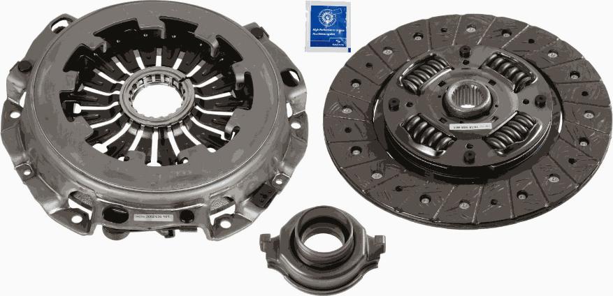 SACHS 3000 951 745 - Kit d'embrayage cwaw.fr